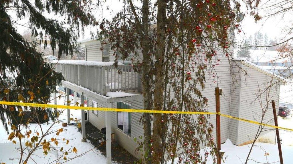 The home in Idaho where four students were murdered