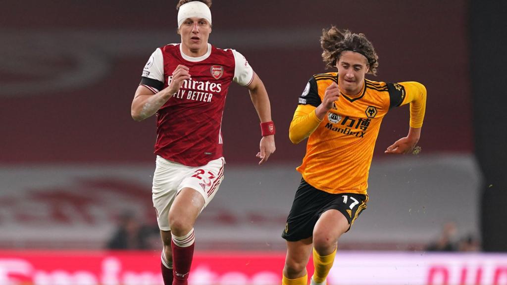 Arsenal and Wolves battle