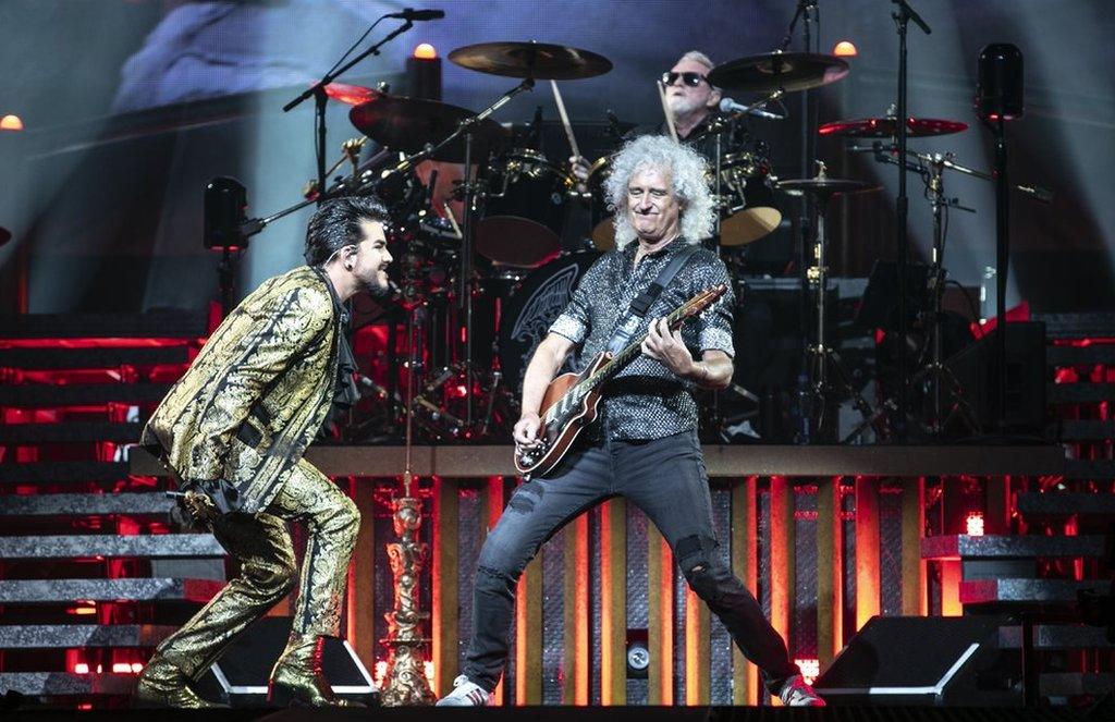 Adam Lambert and queen