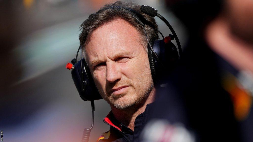 Christian Horner at the Australian Grand Prix