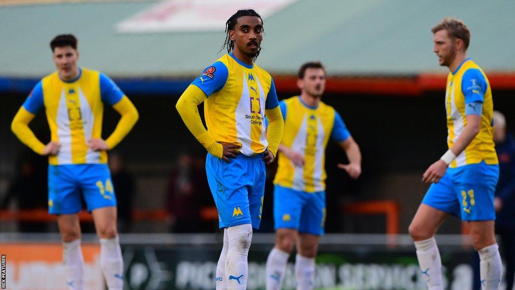 Torquay United players