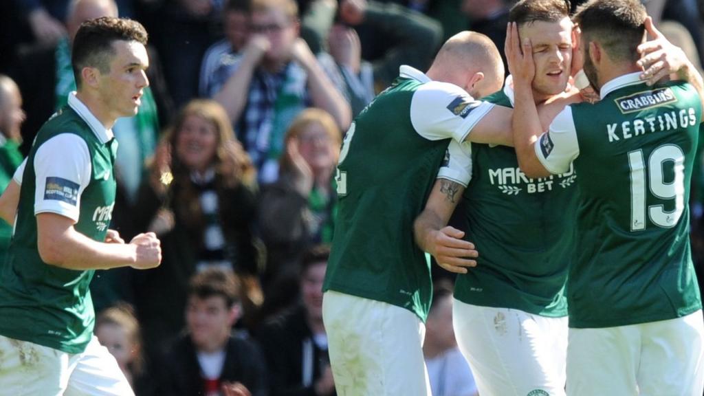 Anthony Stokes celebrates