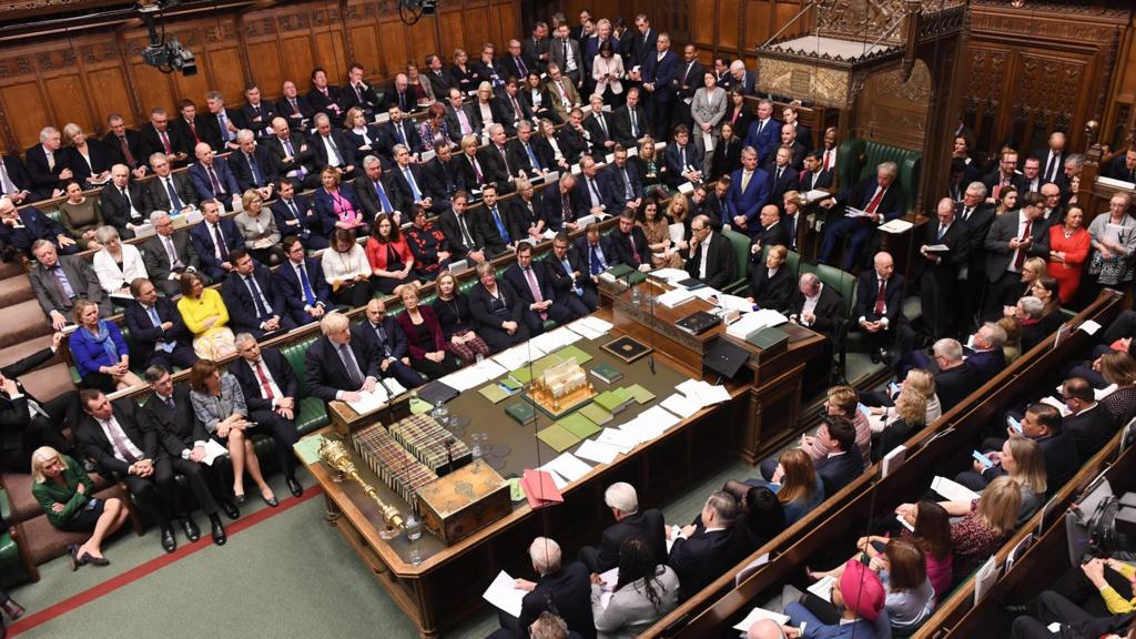 MPs sitting in Parliament