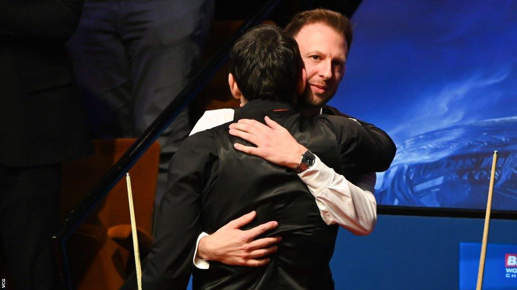 Ronnie O'Sullivan and Judd Trump