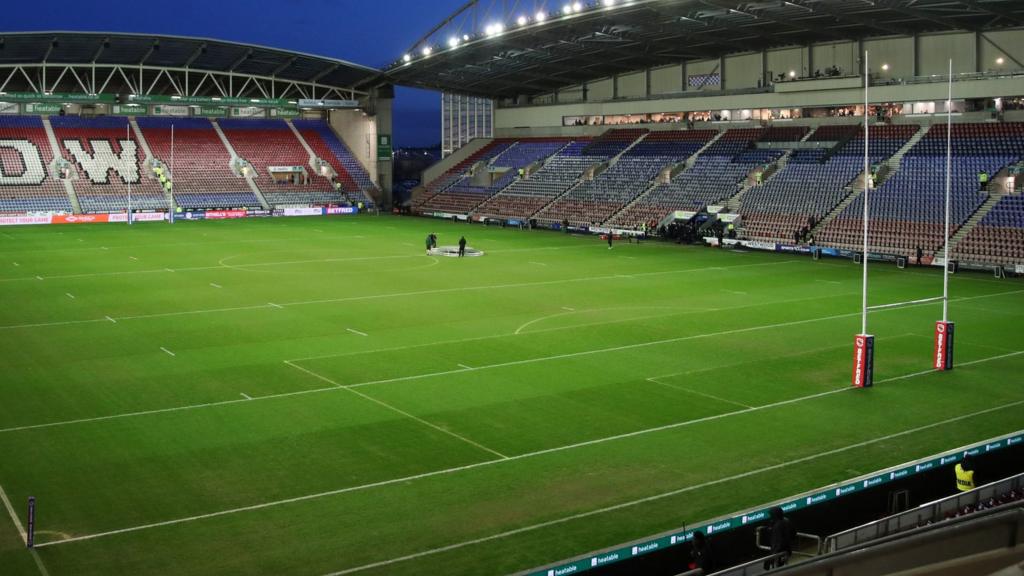 General view of the DW Stadium