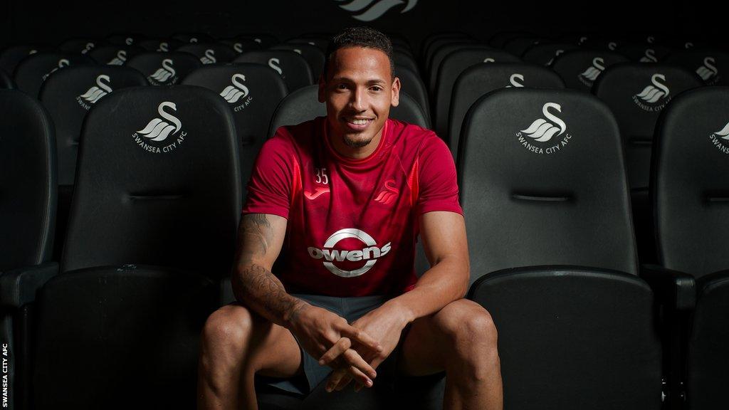 Ronald at Swansea's training ground