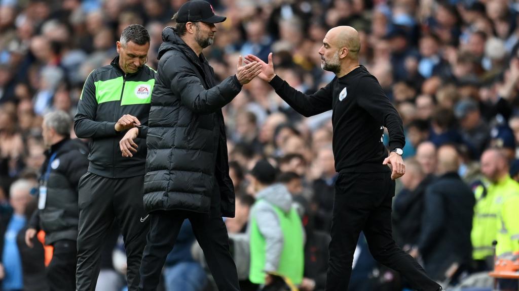 Klopp and Guardiola