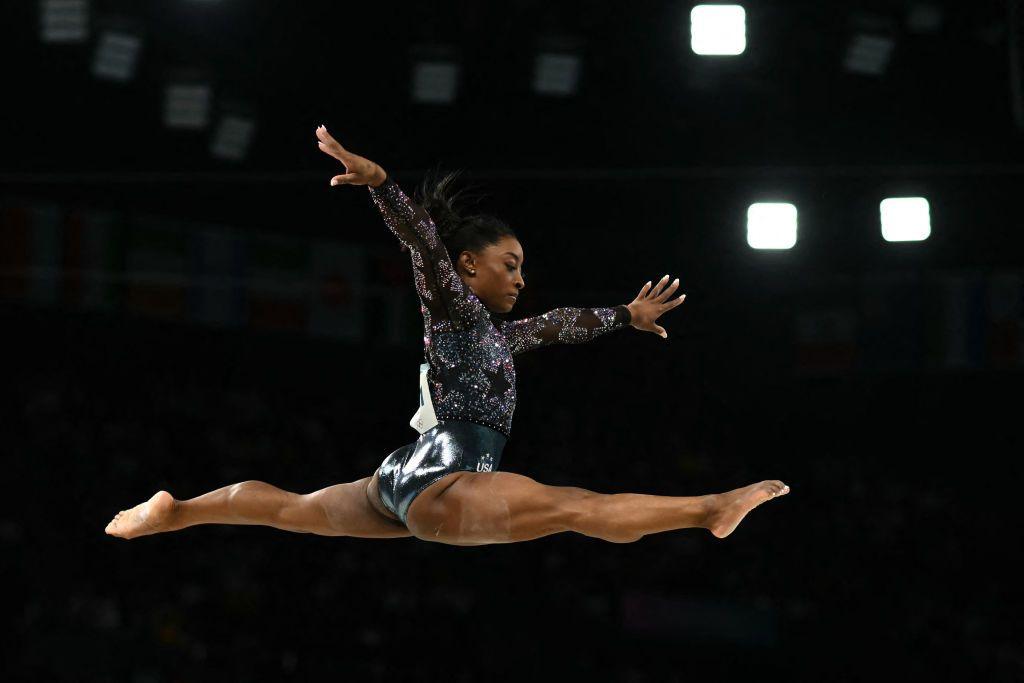 Simone Biles at the 2024 Olympic Games 