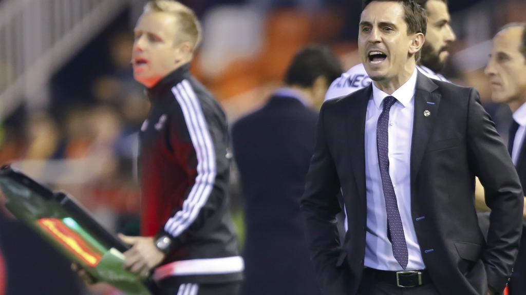 Valencia boss Gary Neville