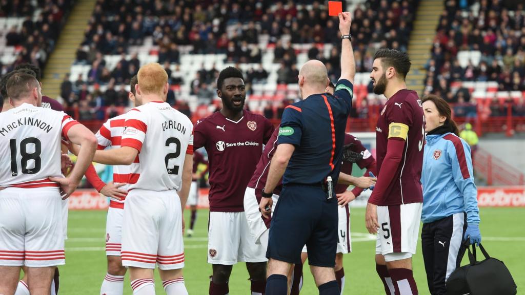 Igor Rossi is sent-off