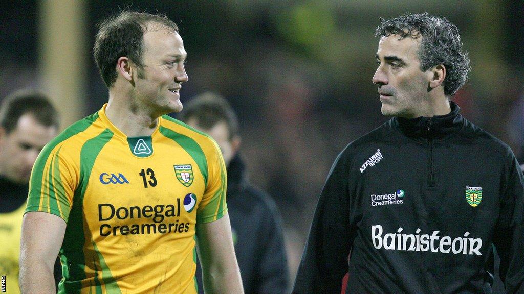 Colm McFadden and Jim McGuinness