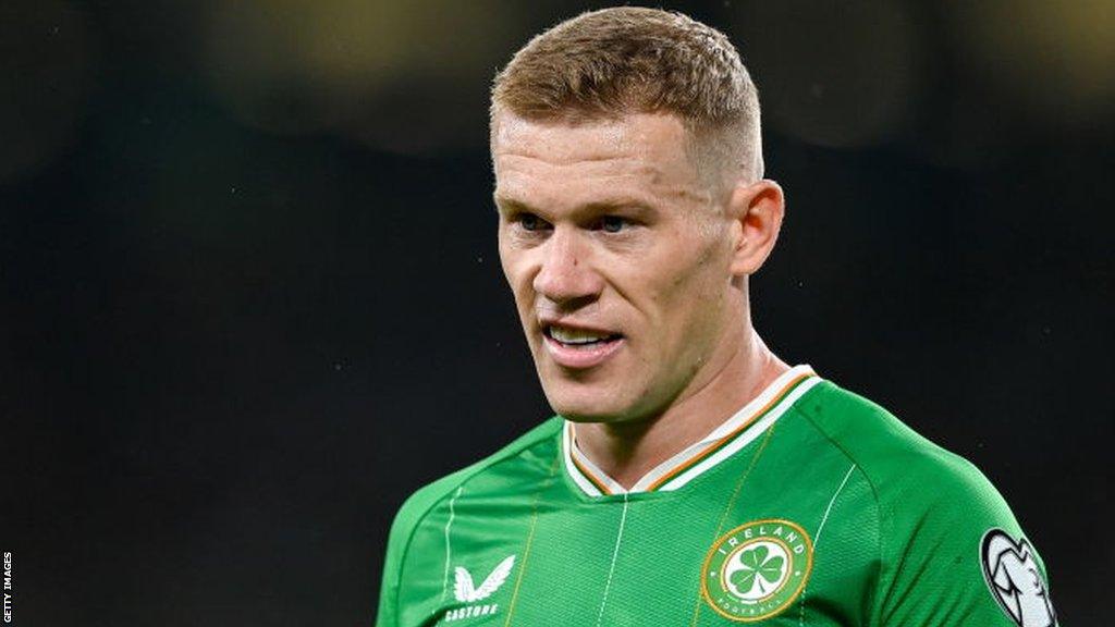 James McClean in action for the Republic of Ireland