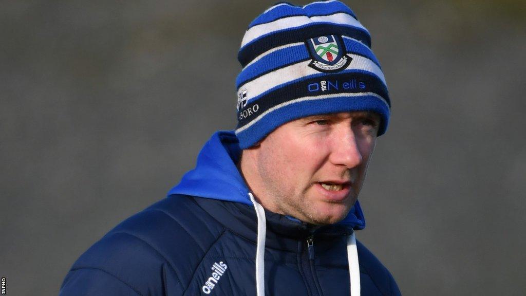 Vinny Corey watches Monaghan's McKenna Cup semi-final hammering by Donegal