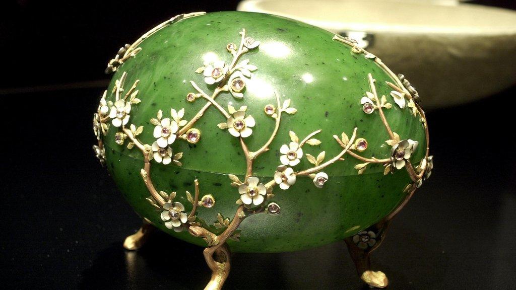 faberge egg.