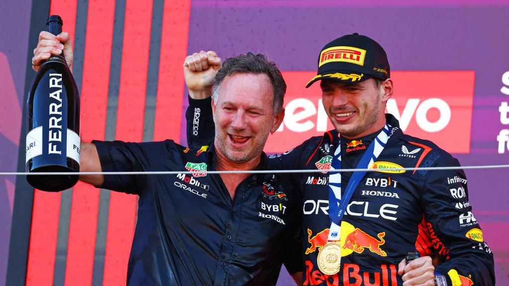 christian horner and max verstappen