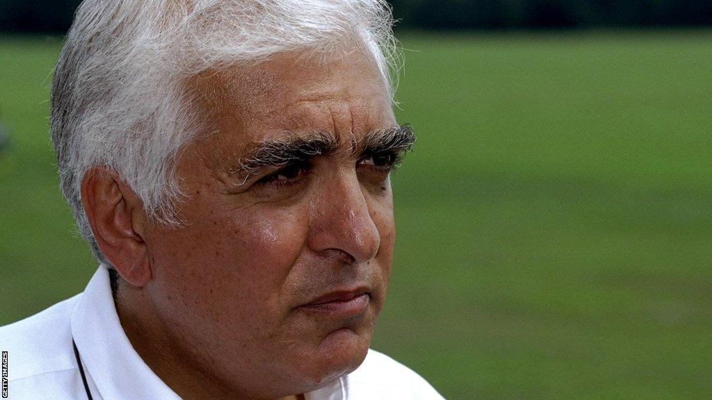 Former Wimbledon FC owner Sam Hammam