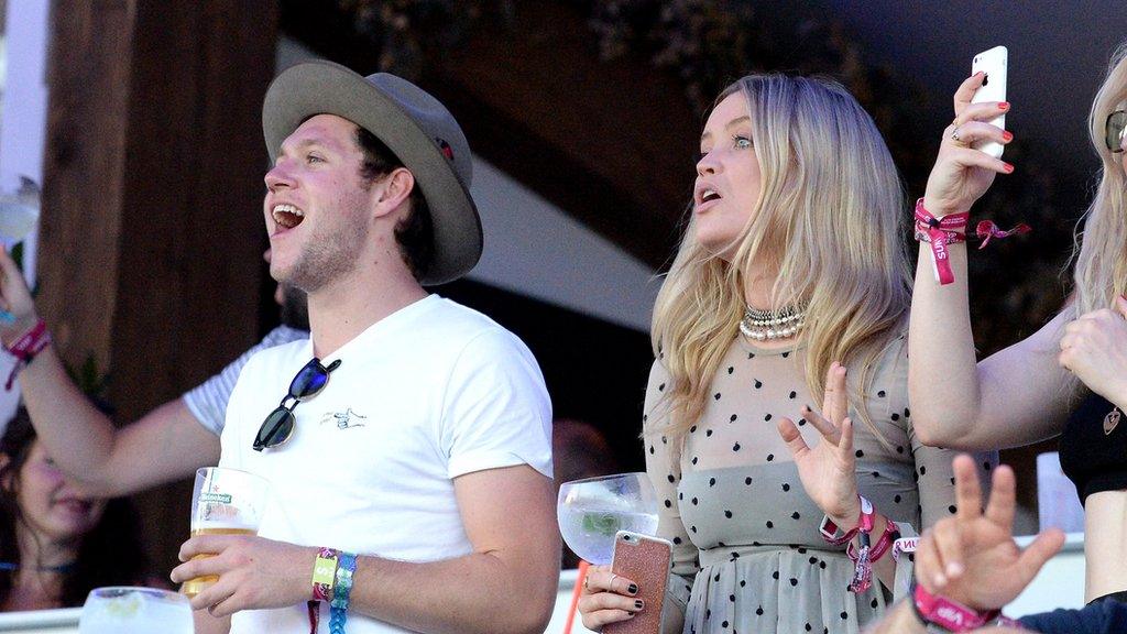 Niall Horan and Laura Whitmore