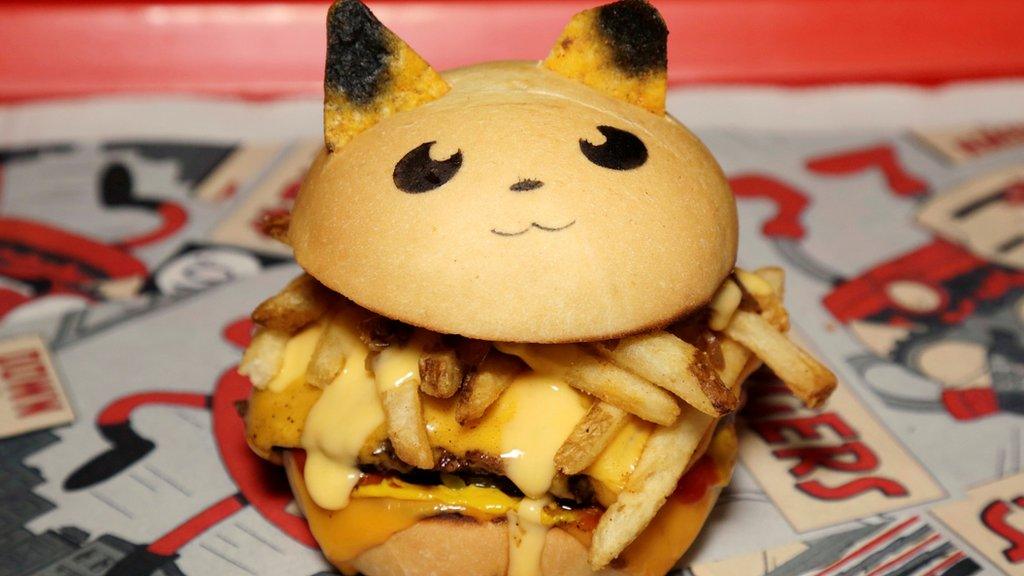 Pikachu burger