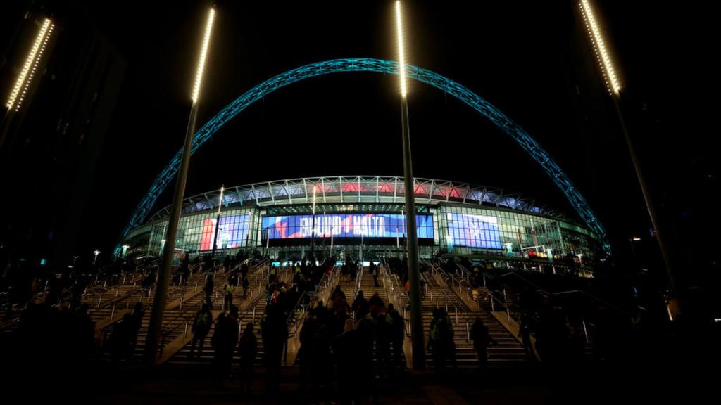 General view of Wembley Arch