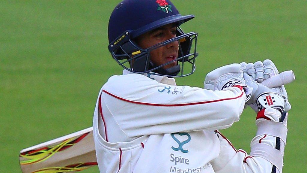 Haseeb Hameed of Lancashire