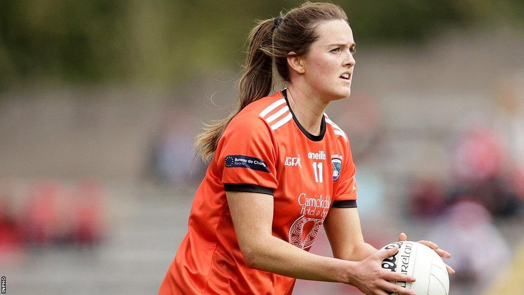 Armagh's star forward Aimee Mackin