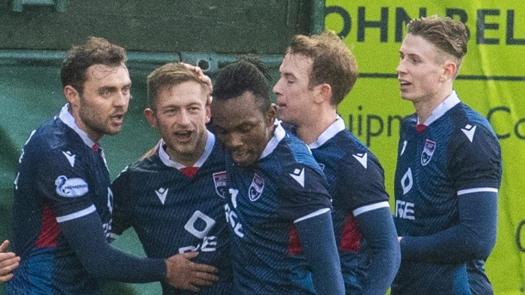 Ross County celebrate