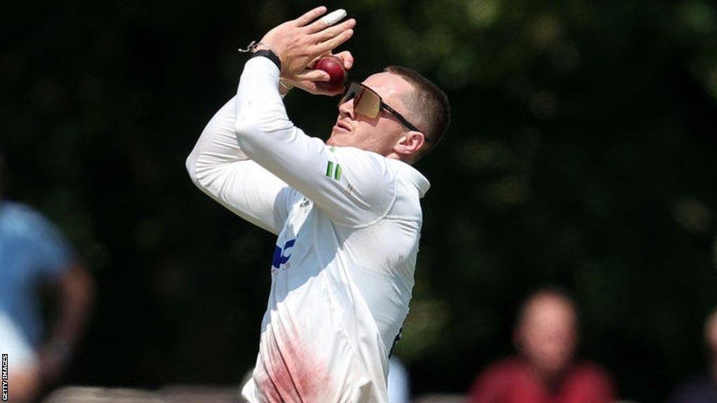 Dom Bess took 4-79 - his first County Championship wickets for the Tykes since June