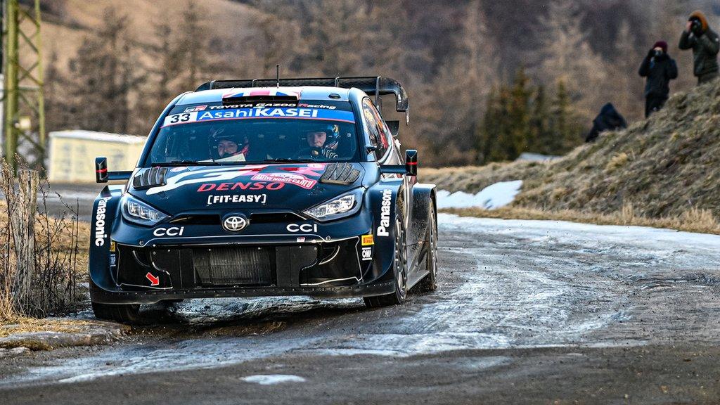 World Rally Championship Elfyn Evans third in Monte Carlo after power struggles BBC Sport