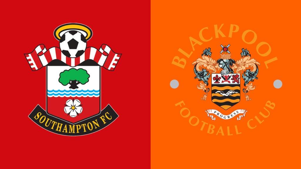 Southampton v Blackpool