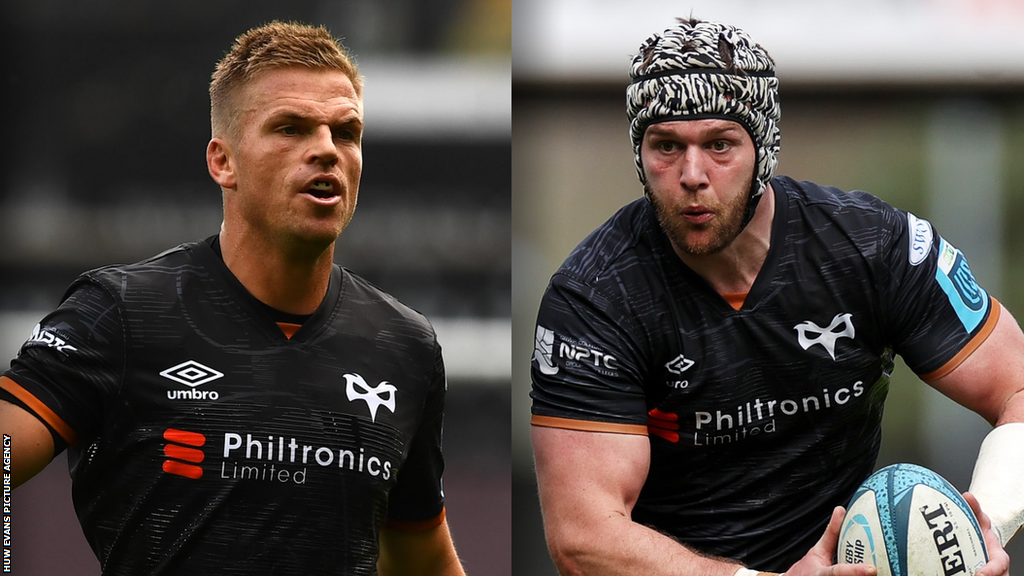 Gareth Anscombe and Dan Lydiate