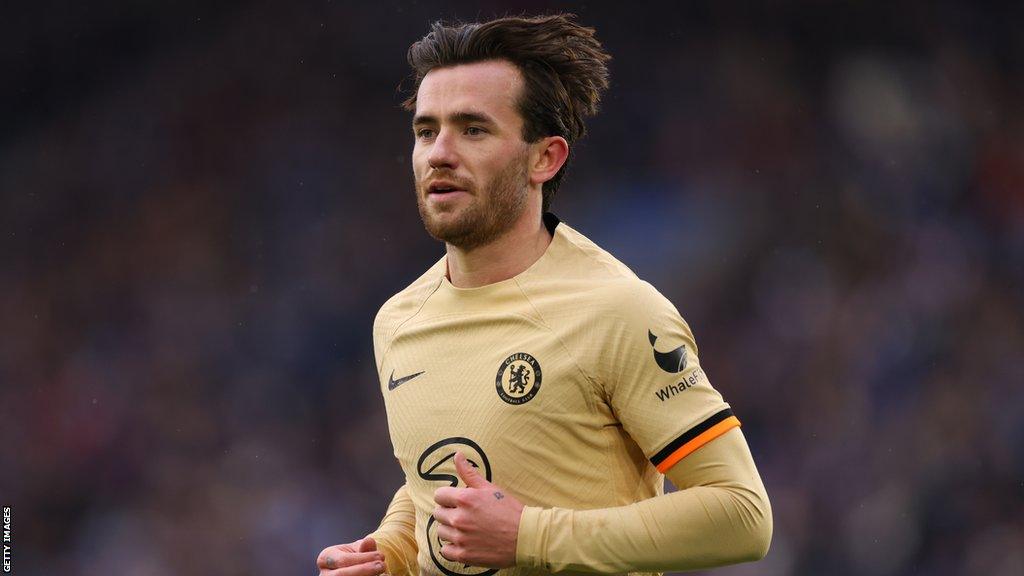 Ben Chilwell playing for Chelsea