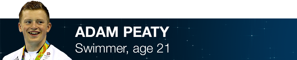 Adam Peaty - Swimmer, age 21