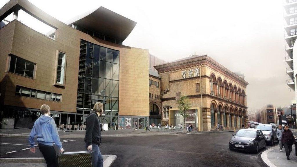 How the Colston Hall exterior will look