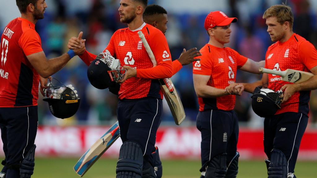 England celebrate