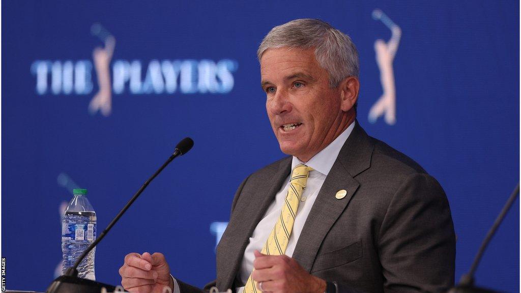 PGA Tour commissioner Jay Monahan