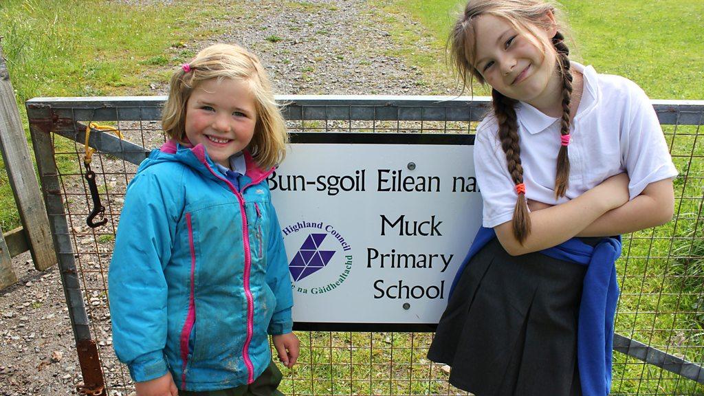 Pupils at the school.