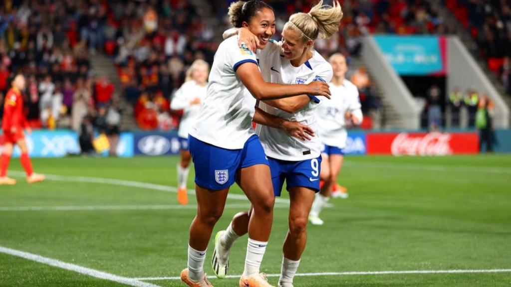 England celebrate