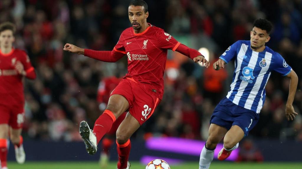 Liverpool's Joel Matip