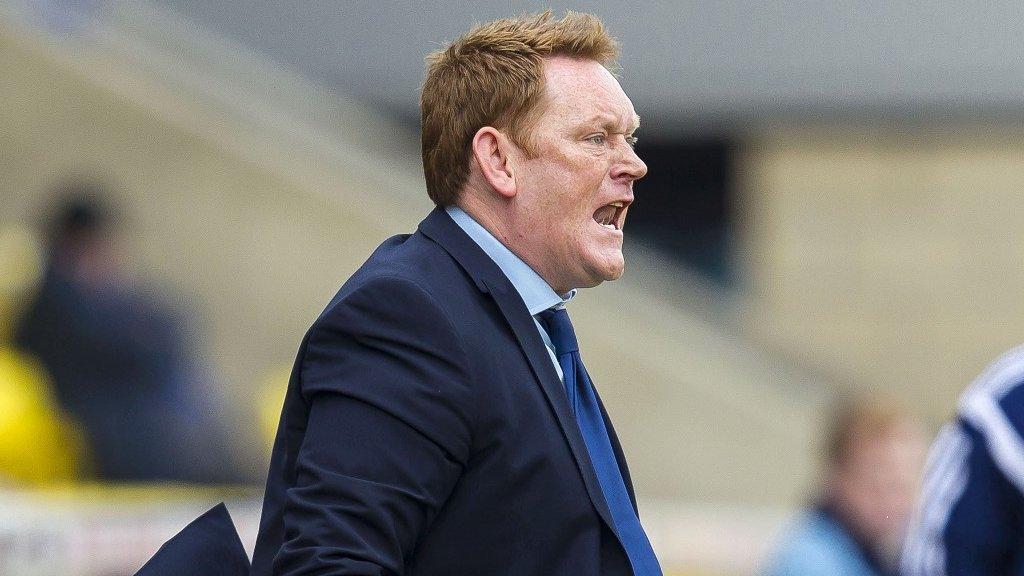 Livingston manager David Hopkin