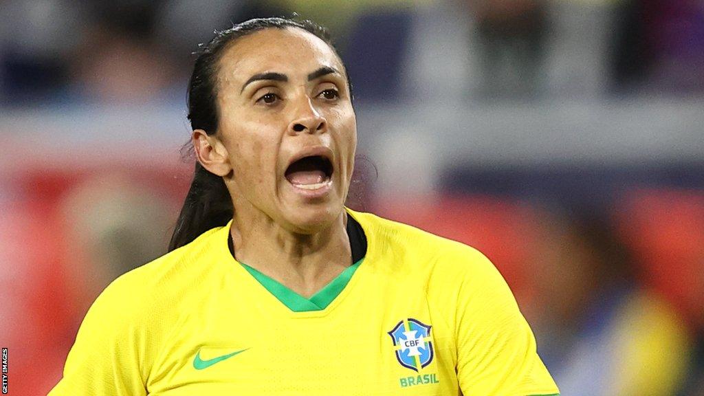 Brazil forward Marta