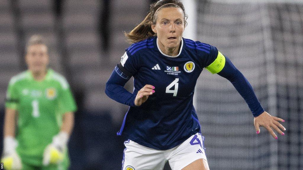 Skipper Rachel Corsie's Scotland comeback is on hold