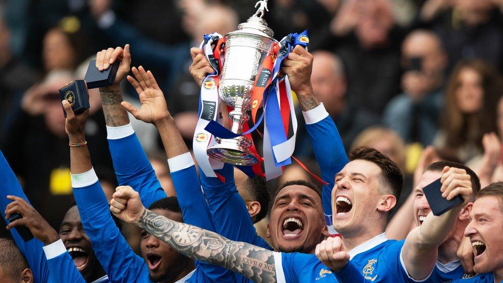 Rangers are the Scottish Cup holders