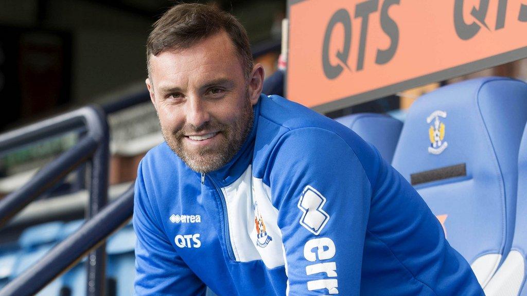 Kilmarnock striker Kris Boyd