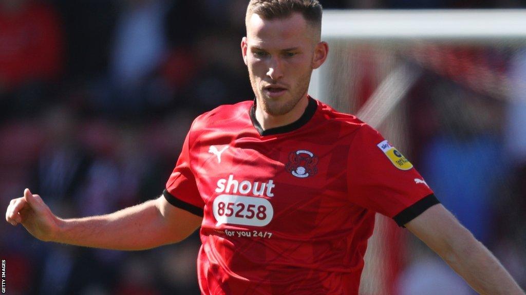 Jamie McCart in action for Leyton Orient