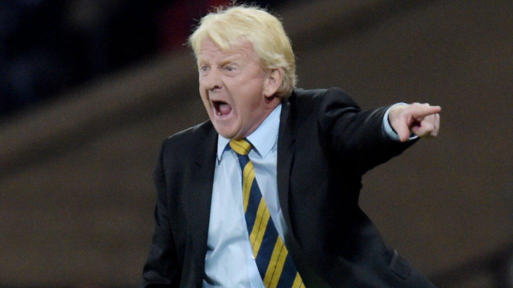 Scotland manager Gordon Strachan