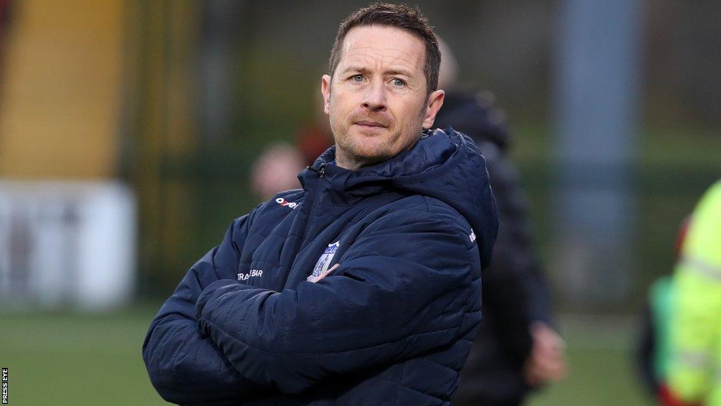 Darren Mullen's Newry City had won one of their last five matches