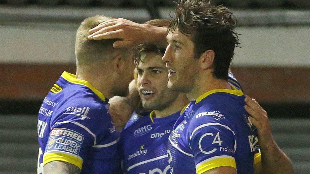 Warrington celebrate