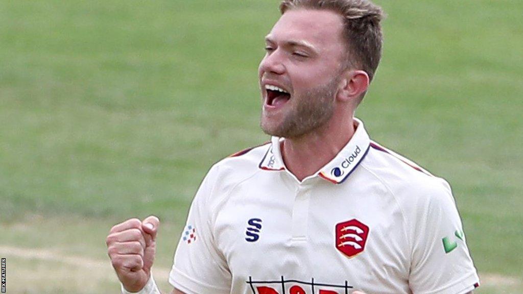 Essex bowler Sam Cook