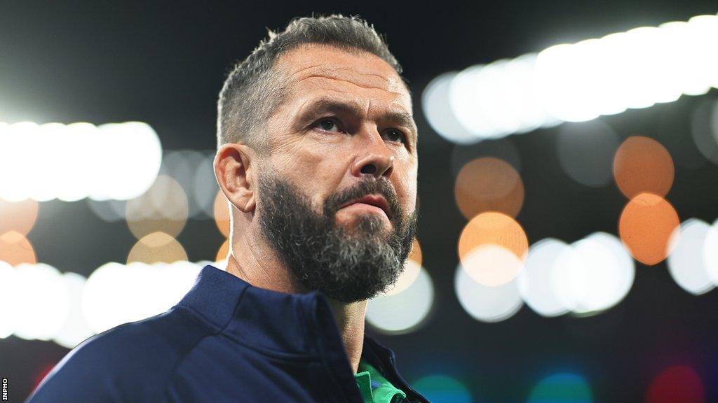 Ireland head coach Andy Farrell