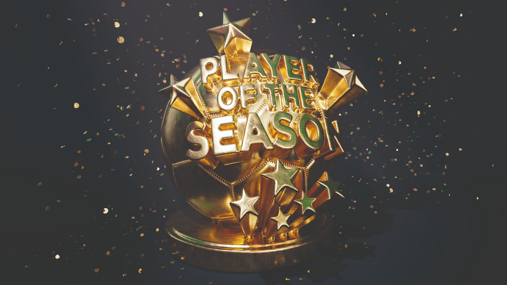 Player of the season vote graphic